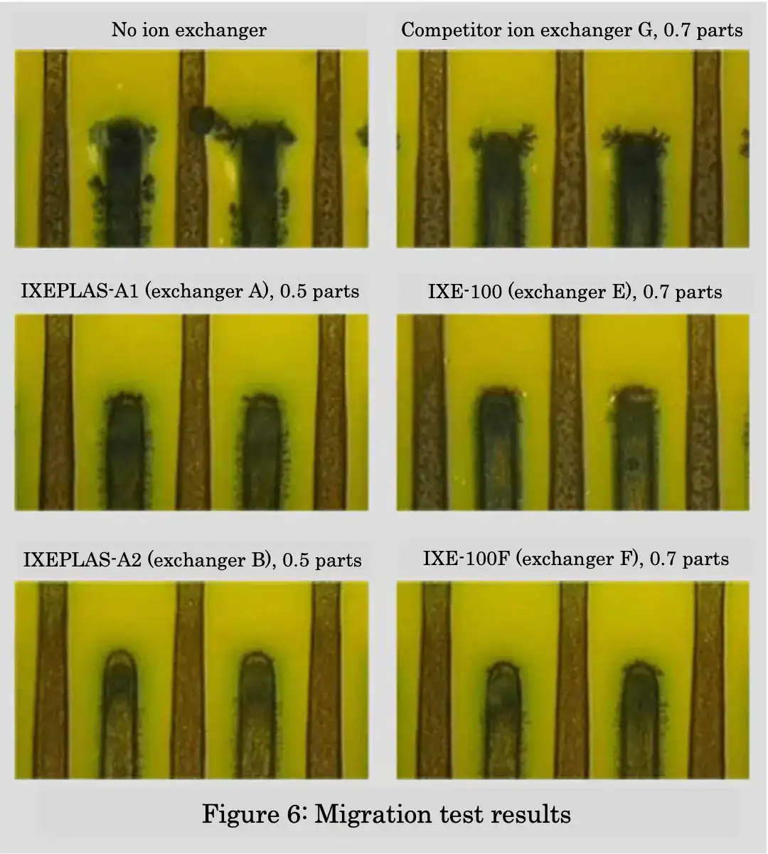 Effect of the ion exchanger 'IXE®', 'IXEPLAS' (2016)